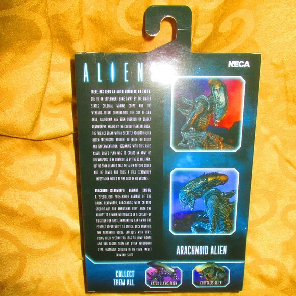 NECA Aliens Ultimate Arachnoid Alien 7" Action Figure NIB Sealed - Picture 2 of 2